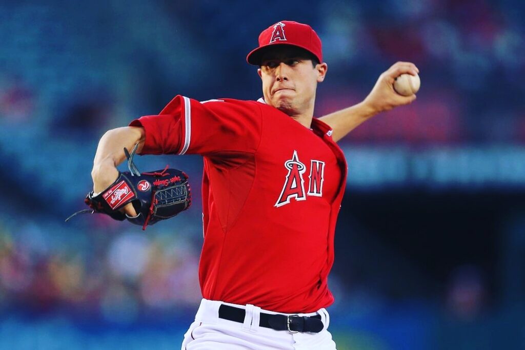 El lanzador zurdo Tyler Skaggs