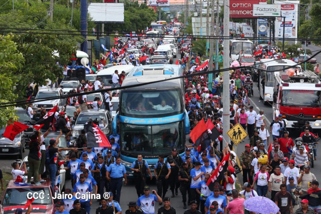 Comandante Daniel rumbo a El Repliegue