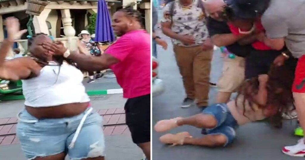 Pelea en Disneyland aterroriza a visitantes 