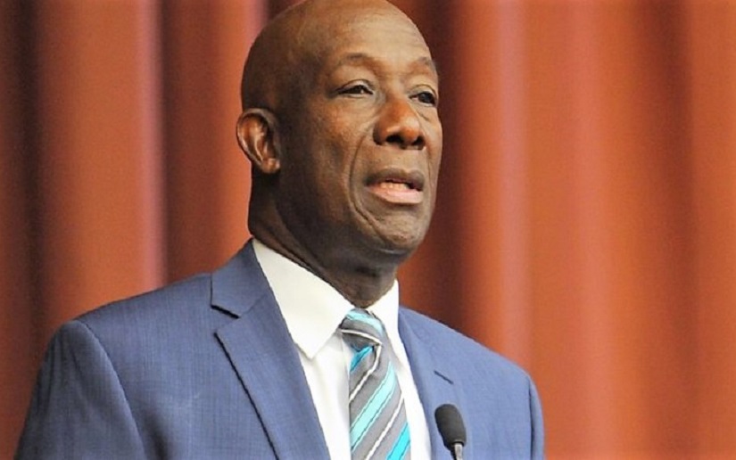 El Primer Ministro de Trinidad y Tobago, doctor Keith Rowley