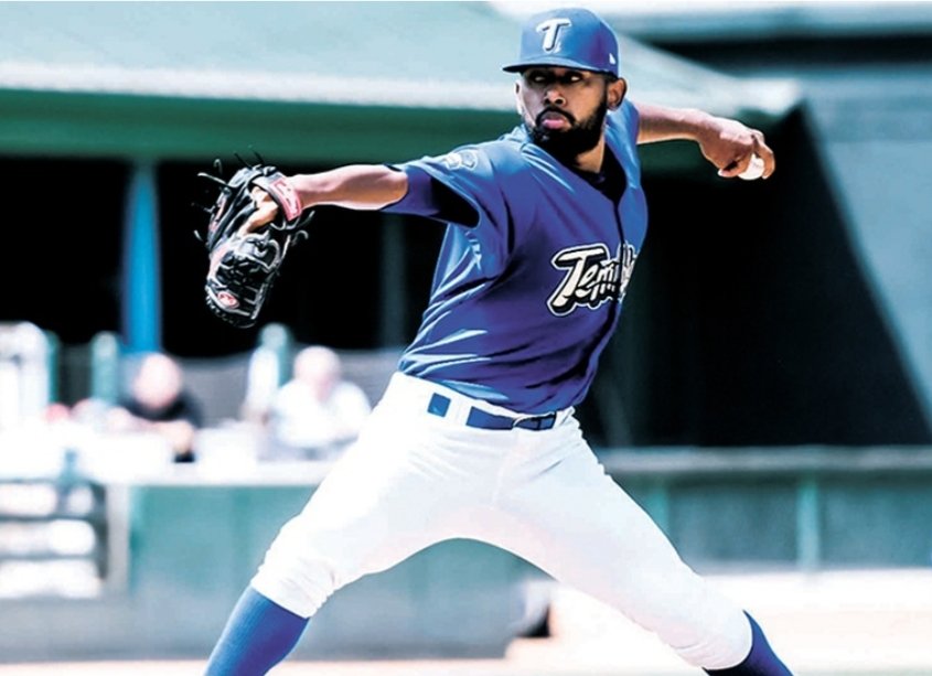 Leonardo Crawford debutó en Doble A con 6 innings, 3 hits, 0 carreras y 11 ponches.