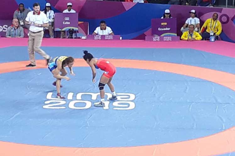 Lucha femenina en los Juegos Panamericanos de Lima 2019