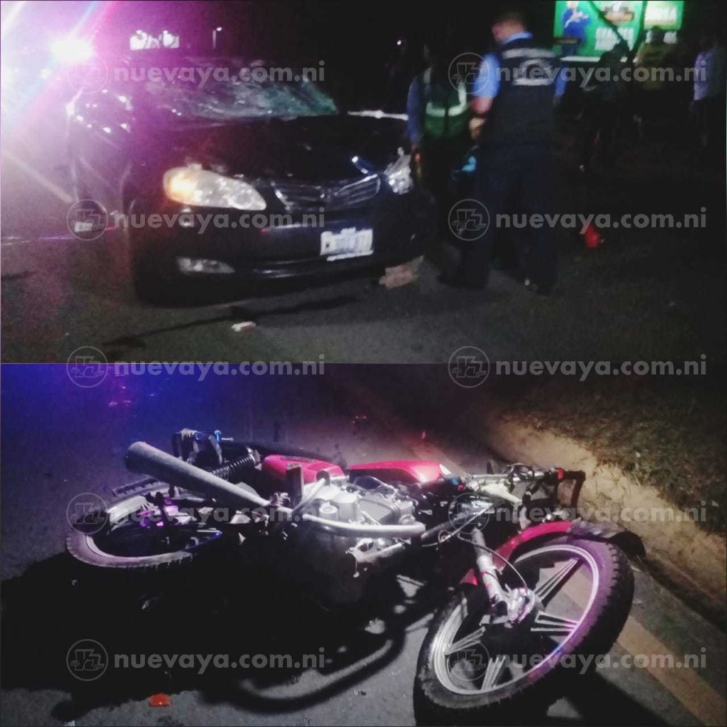 Motociclista muere el chocar de frente contra vehículo en Carretera a