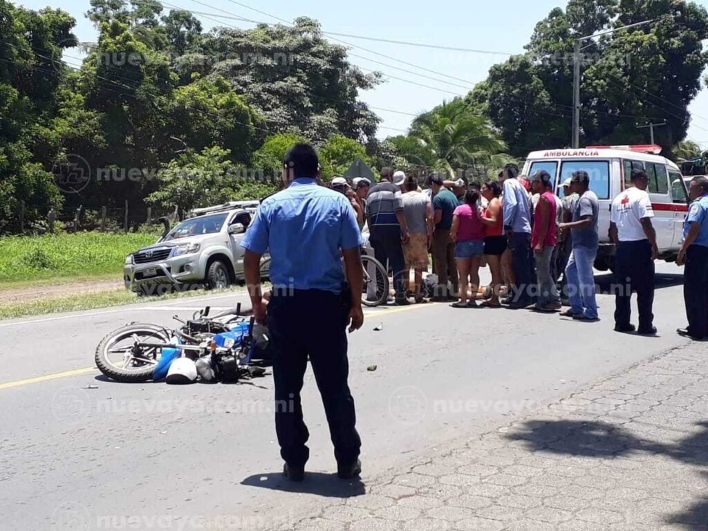 El accidente ocurrió en la entrada al municipio de Belén, Rivas