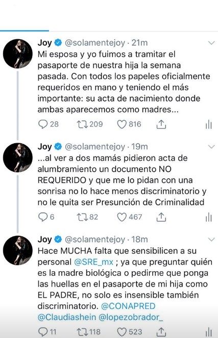 Joy Huerta demanda discriminación por ser lesbiana 