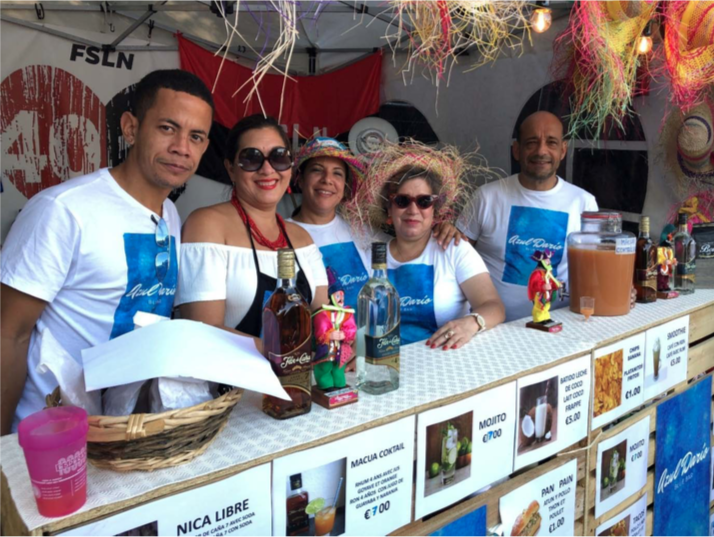 Nicaragua se hizo presente en la Fiesta Latina 2019, en Bruselas