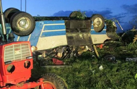 Un muerto y 42 heridos en accidente de transito en Cuba