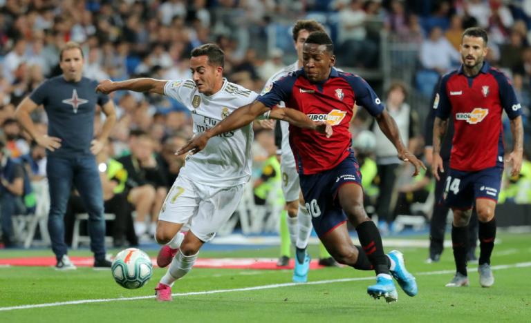 Real Madrid derrota al Osasuna y es líder en España