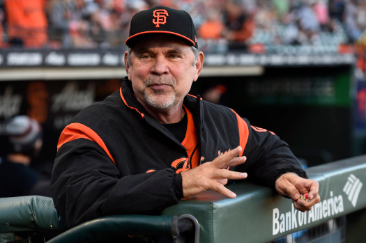 Bruce Bochy, manager de Los Gigantes