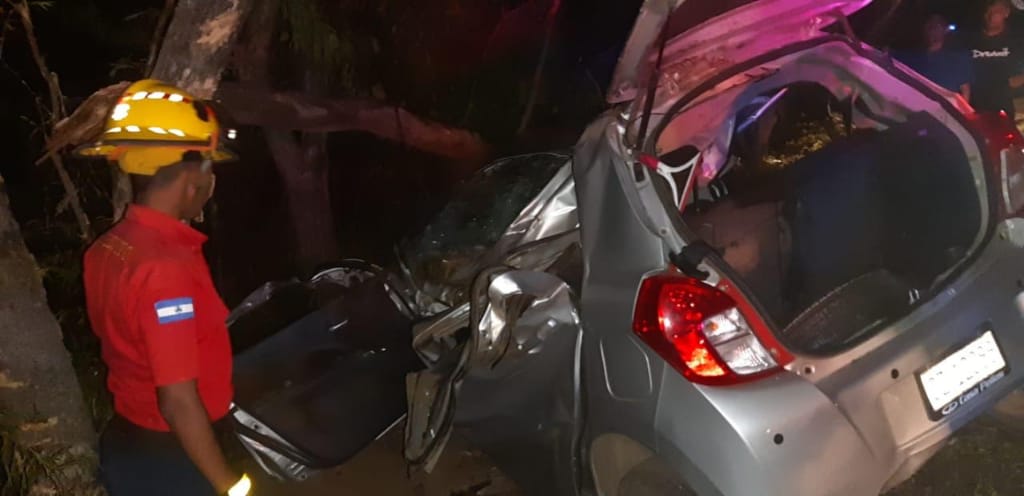 El fatal accidente ocurrió kilómetro 62 de la carretera Diriamba-La Boquita