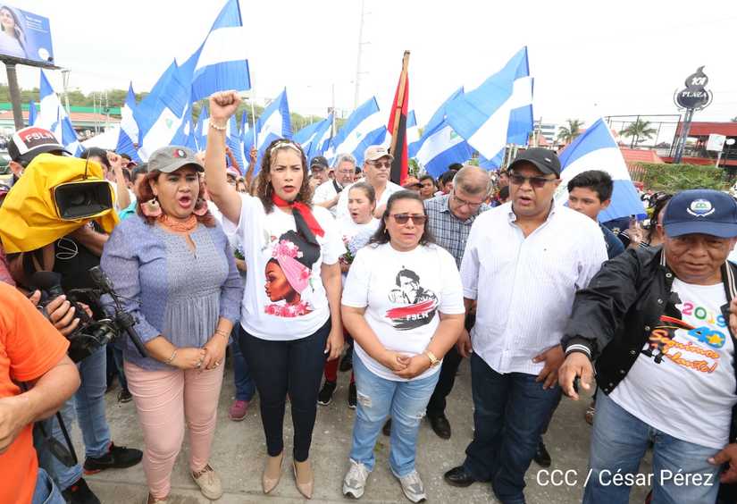 Conmemoración a Rigoberto López Pérez,