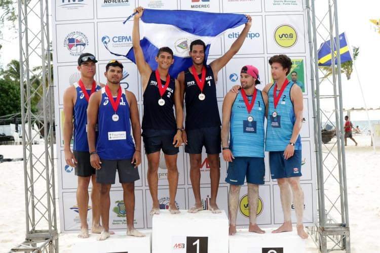 Nicaragua ganó medalla de oro en Voleibol Playa