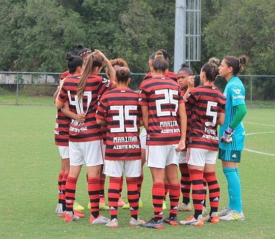 El Flamengo de la liga femenil de Brasil