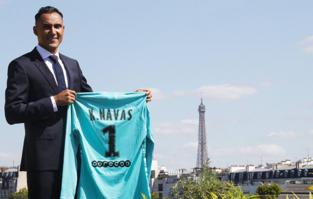 Keylor Navas ingresa al PSG