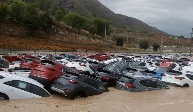 Lluvias en España