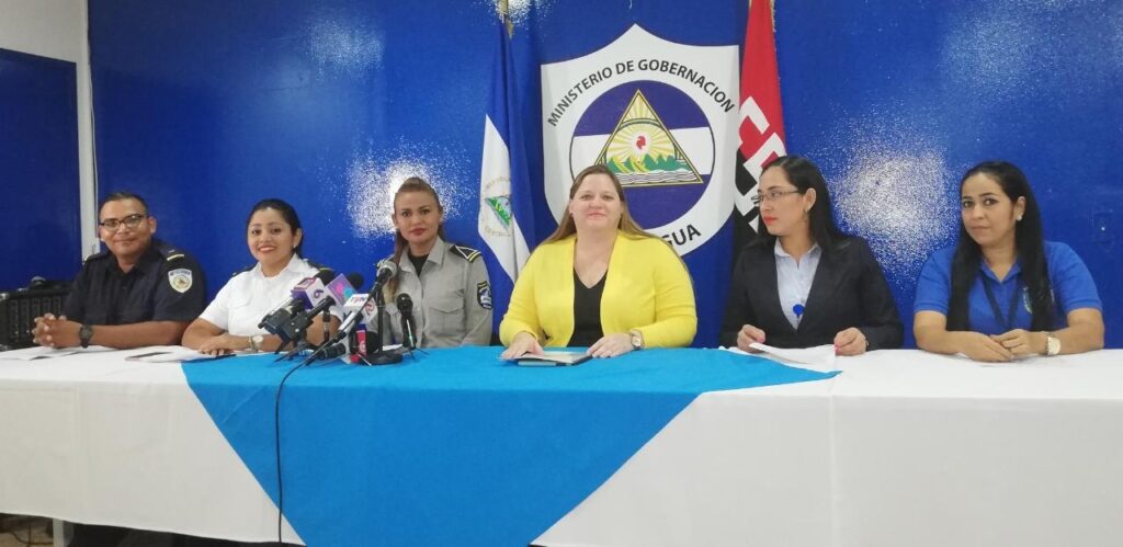 Conferencia del Ministerio de Gobernación de Nicaragua