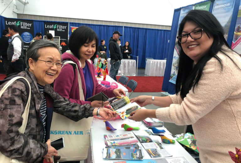 Nicaragua participa por primera vez en la International Travel Expo en Canadá