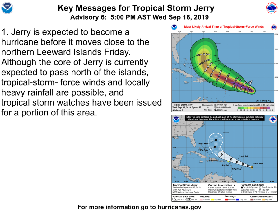 tormenta tropical Jerry