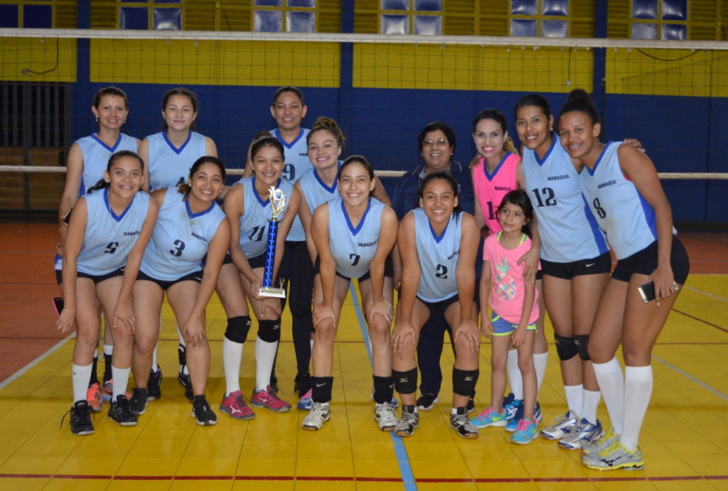 Managua se corona en Primer Campeonato Nacional Selectivo de Voleibol