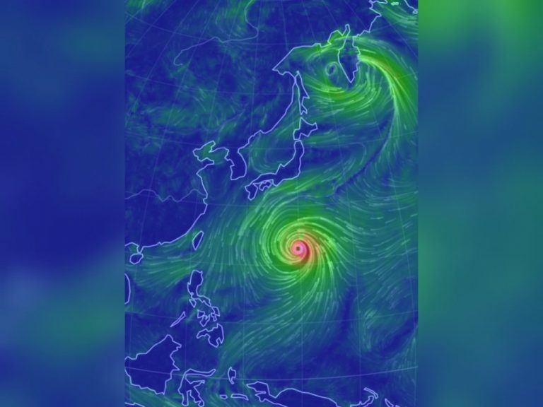 El supertifón Hagibis se dirige hacia Japón