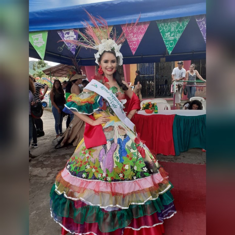 Martha Ivania Zeledón Castillo, la Reina del Café Jinotega 2019