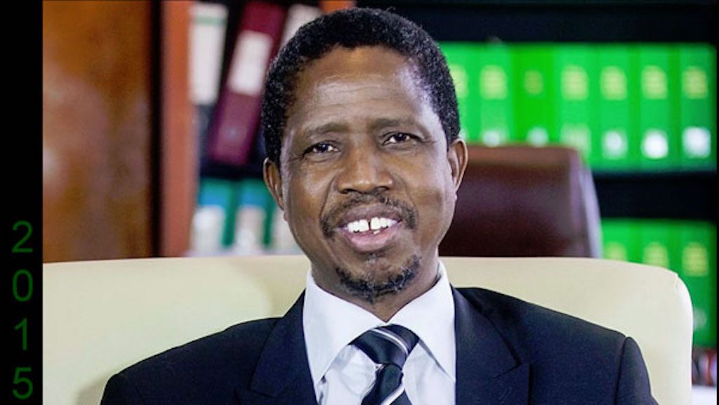 El presidente de Zambia, Edgar Chagwa Lungu