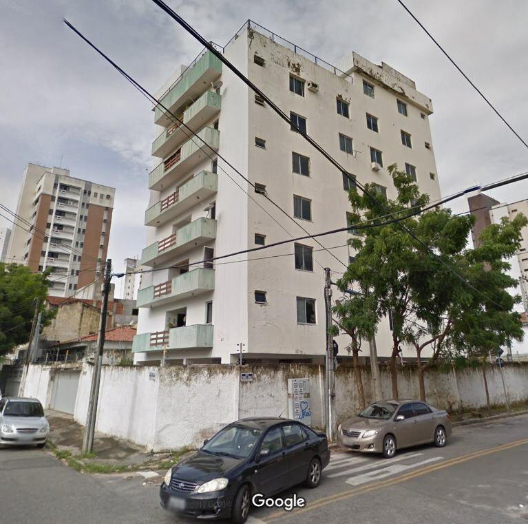 Este era el edificio derrumbado. Foto Google