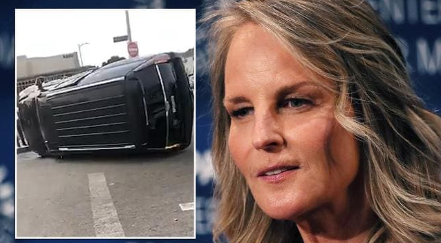 Helen Hunt se accidentó en Los Ángeles 