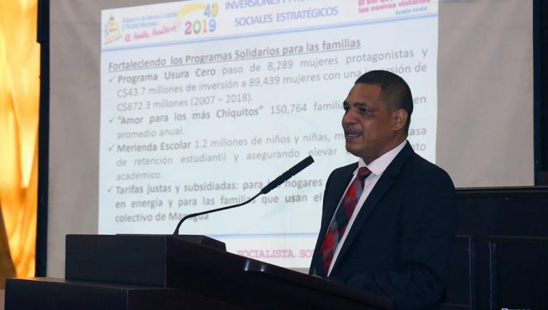Nicaragua presenta Presupuesto General de la República 2020