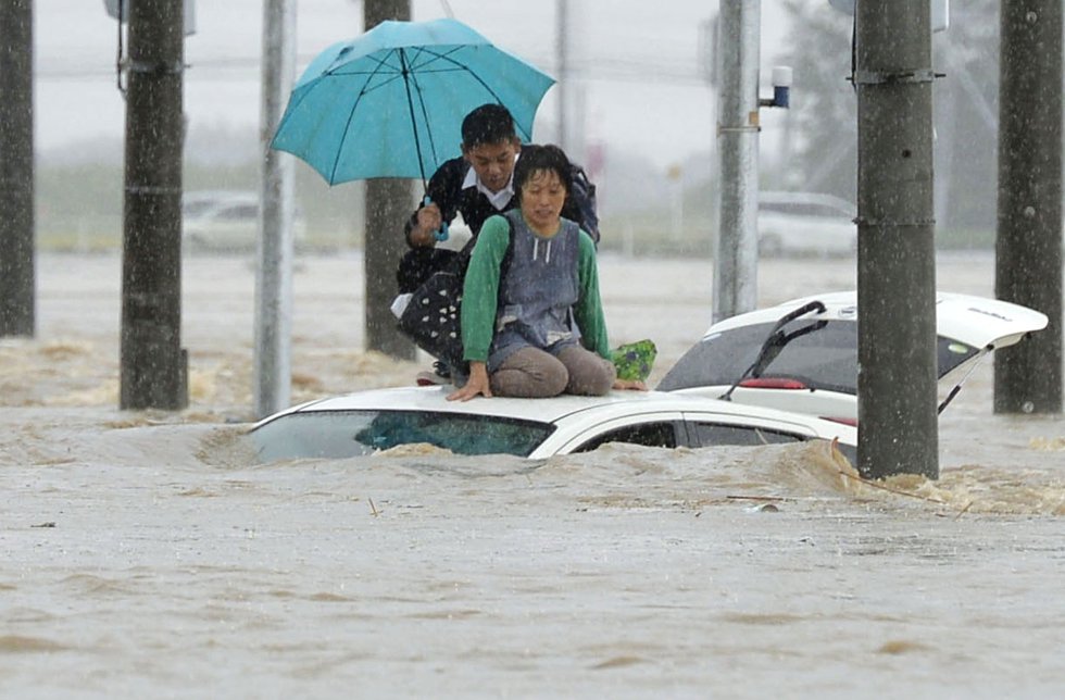 Inundaciones en Tokio, Japón