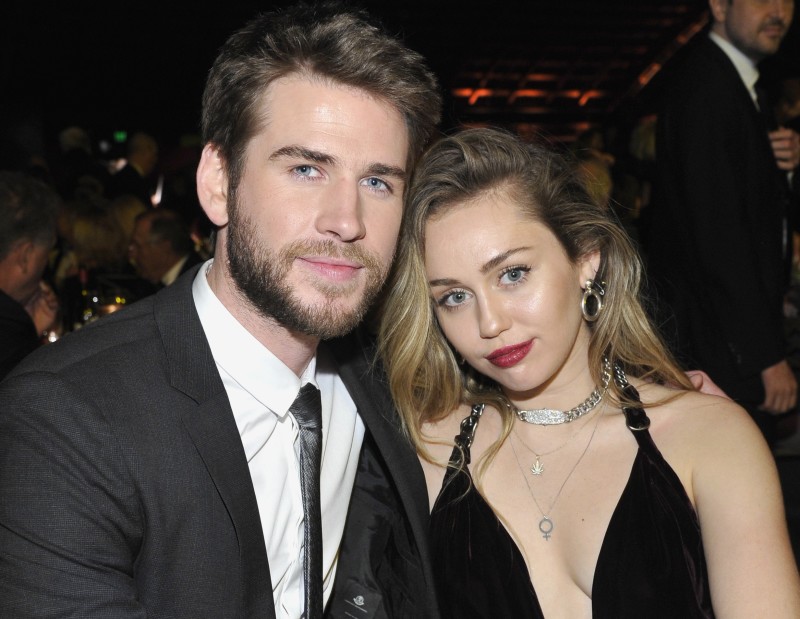 Miley Cyrus y Liam Hemsworth