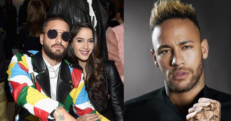 ¿Neymar le robó la novia a Maluma?