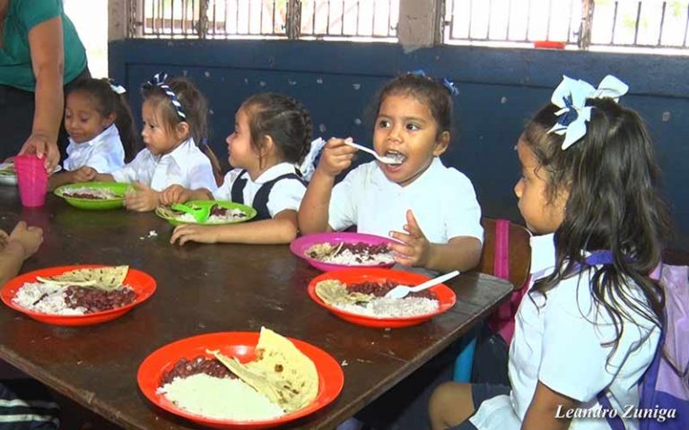 Más de 35 mil niños y niñas se benefician con la merienda escolar en Estelí