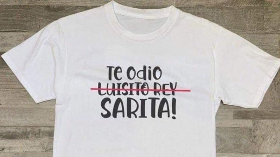 Camisetas de "¡Te odio Sarita!"