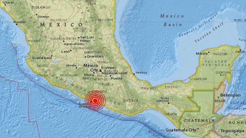 Sismo en Guerrero