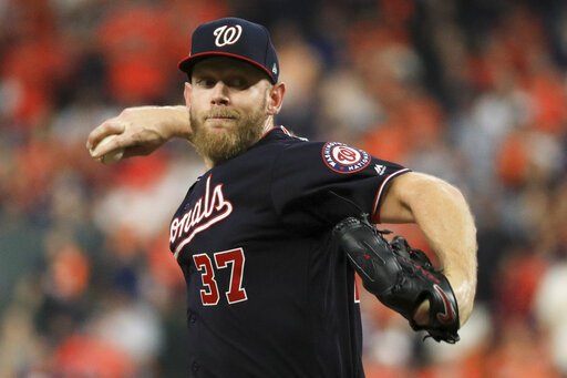 ephen Strasburg el Más Valioso de la Serie Mundial 2019