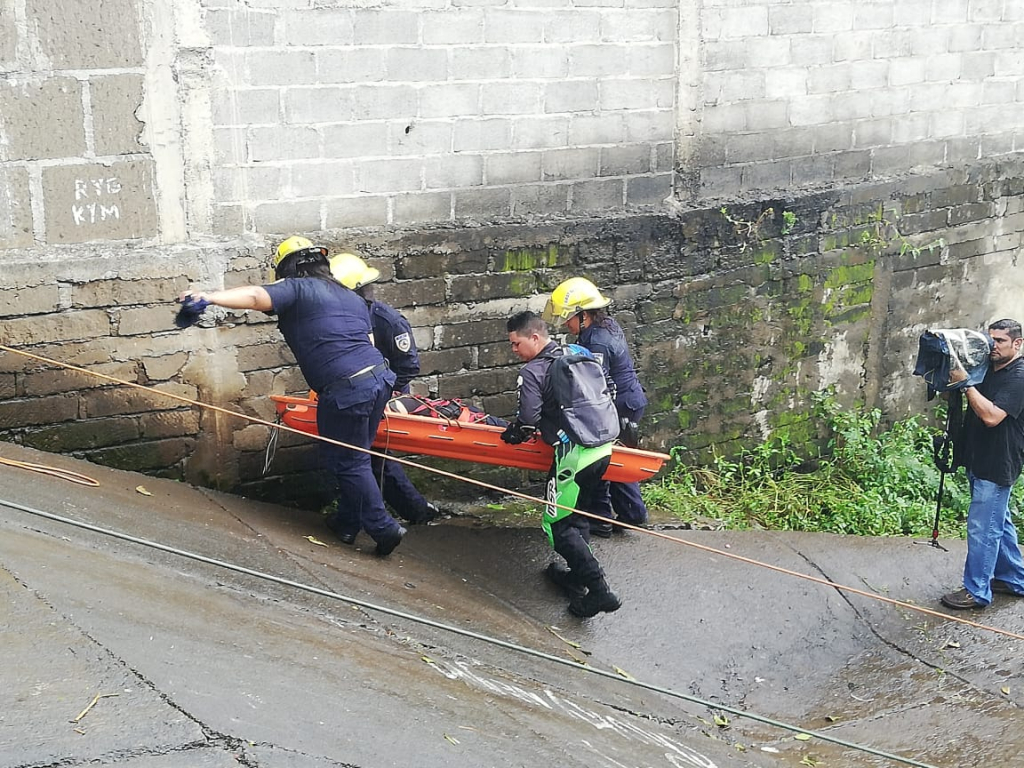 Simulacro de rescate de personas