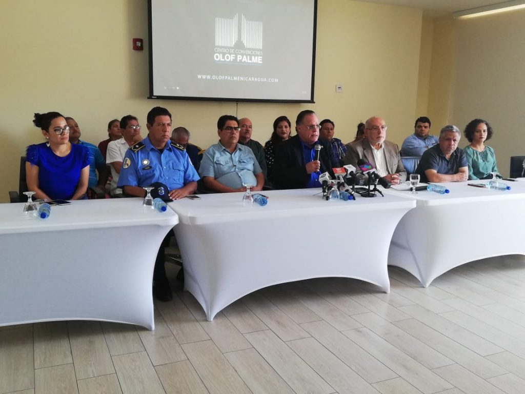 Conferencia de Prensa sobre el Black Weekend 2019 en Nicaragua