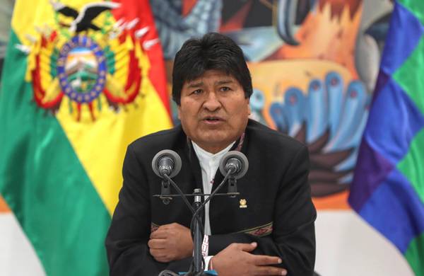 El presidente Evo Morales dimite para preservar la paz en Bolivia