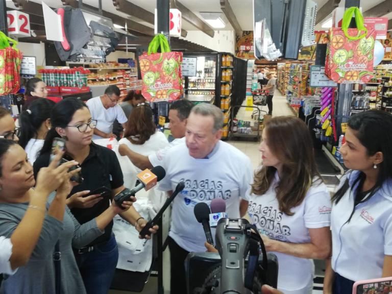 APROQUEN lanza campaña de recaudación  de donaciones en Supermercados La Colonia