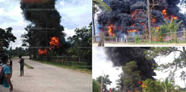 Incendios en Nicaragua