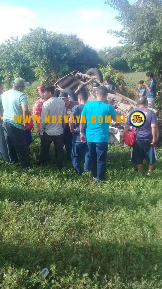 Accidente en carretera León -Chinandega