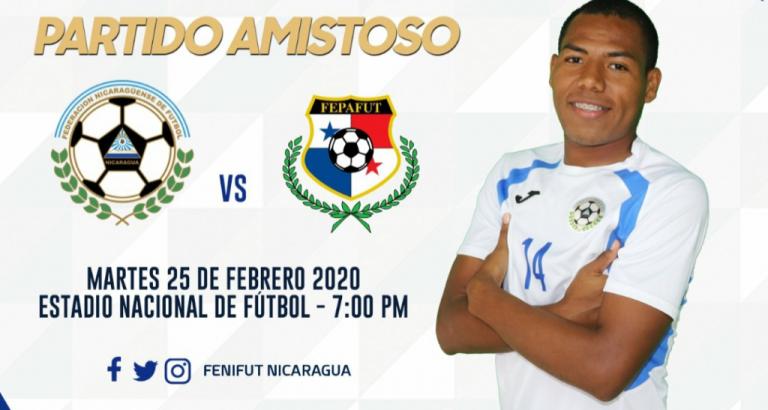 Nicaragua enfrentará a Panamá en el primer amistoso internacional del  2020