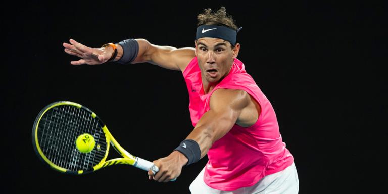 Nadal conmueve a su publico con un humilde gesto
