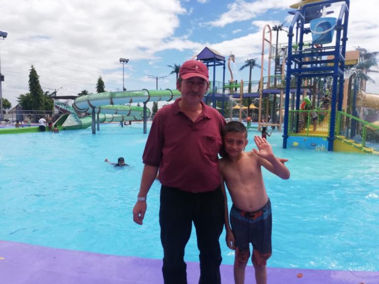 Agricultor matagalpino madrugó para que su hijo no se perdiera Ya Mi Cumple de Febrero 2020