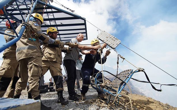 Dentro de un mes, el acróbata Nik Wallenda desafiará a la muerte en el Volcán Masaya