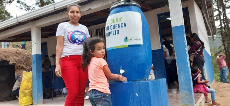 Inauguran sistema de aguas pluviales en Dipilto, Nueva Segovia