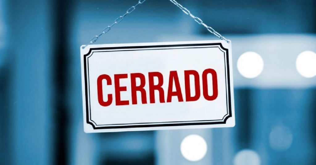 Cerrado por coronavirus