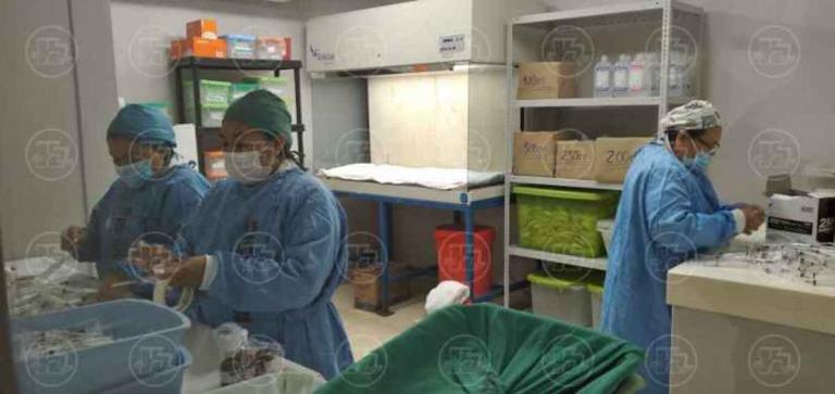 Inauguran sala de elaboración de dosis médicas en el Hospital Manolo Morales de Nicaragua