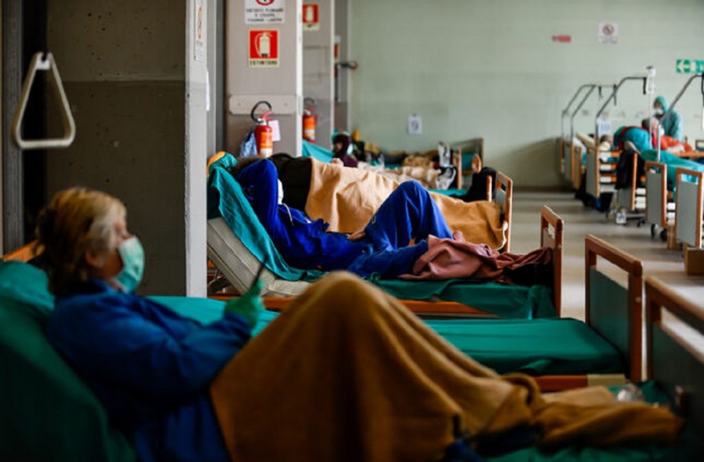 Pacientes con coronavirus en España